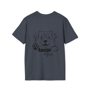 Aussie Mom T-Shirt, Dog Lover, Australian Shepherd, Puppies, Aussie Lover, Dog Mom