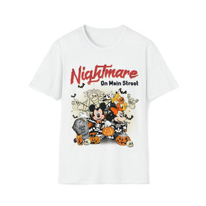 Nightmare on Main Street, Halloween, Mickey T-shirt, Halloween Costume, Trick or Treat