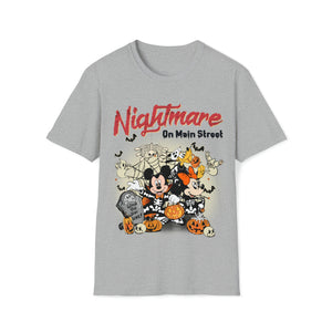 Nightmare on Main Street, Halloween, Mickey T-shirt, Halloween Costume, Trick or Treat