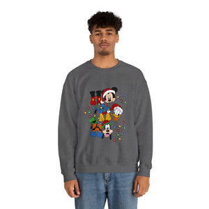 HO HO HO Mickey Christmas Sweatshirt, Christmas Family Vacation, Disney Vacation, Holly Jolly Xmas Shirt