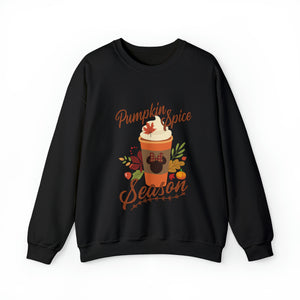 Pumpkin Spice Season, Fall Sweatshirt, Autumn, Coffee, Pumpkin, Fall Clothing