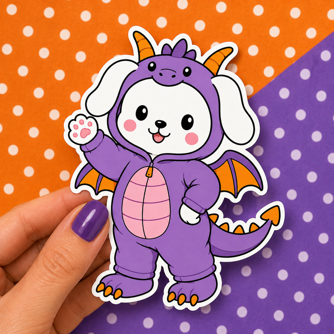 Winnie as Figment — Waterproof Die Cut Decal