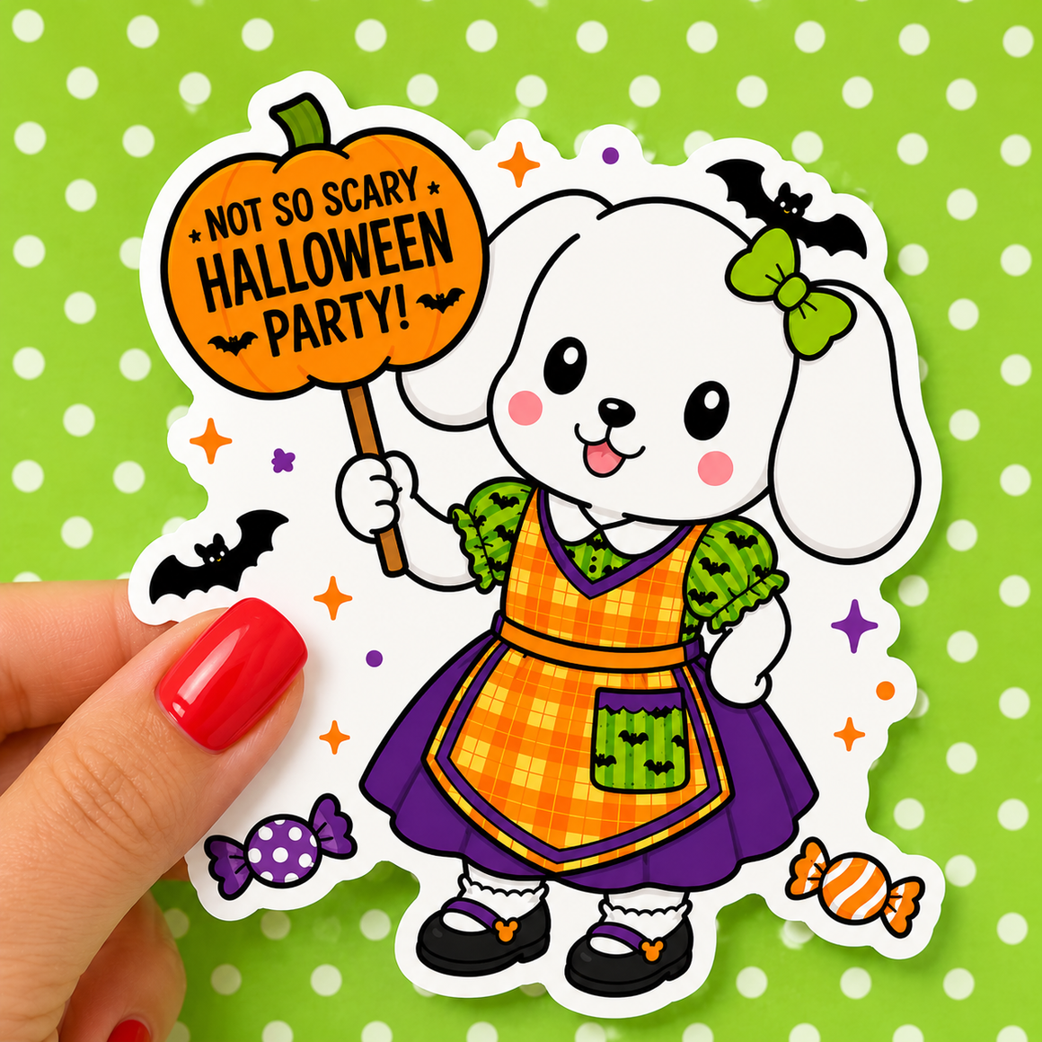 Mickey's Not So Scary Winnie — Waterproof Die Cut Decal