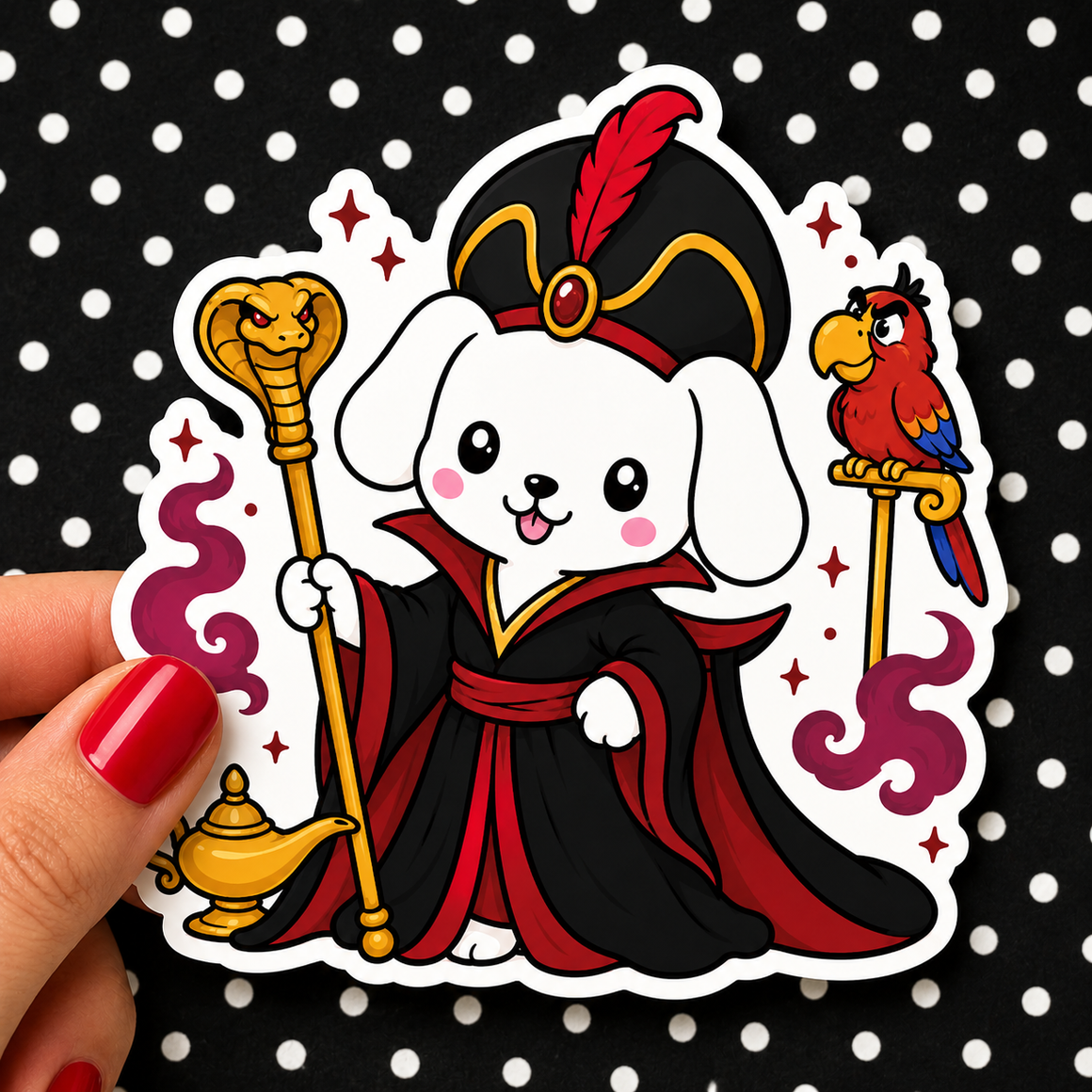 Jafar Winnie — Waterproof Die Cut Decal