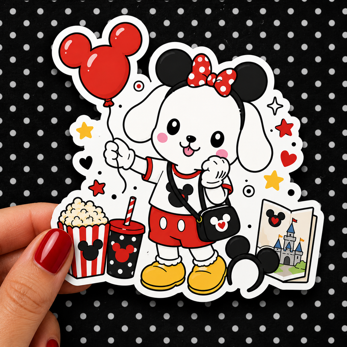 Magical Theme Park Winnie — Waterproof Die Cut Decal
