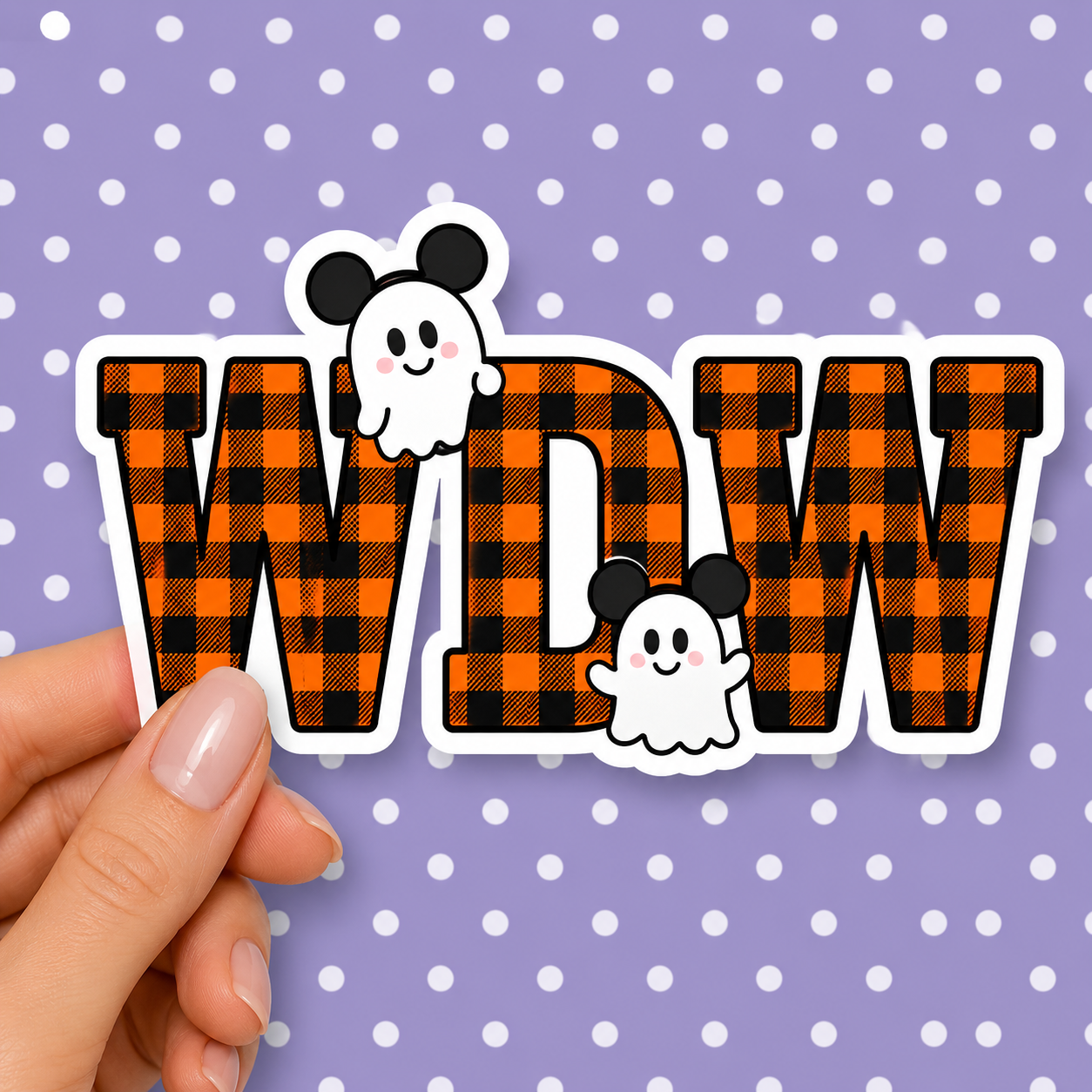 WDW Halloween — Waterproof Die Cut Decal
