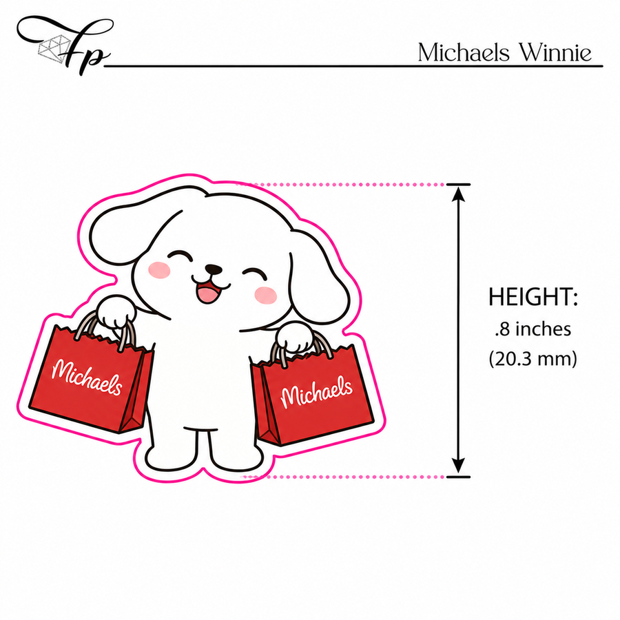 Michaels Winnie Planner Sticker Sheet | Functional Stickers | Craft Lover Gift