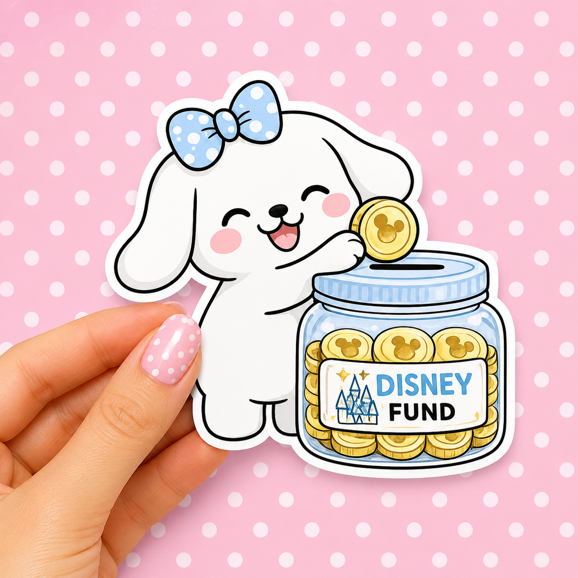 Disney Fund — Waterproof Die Cut Decal