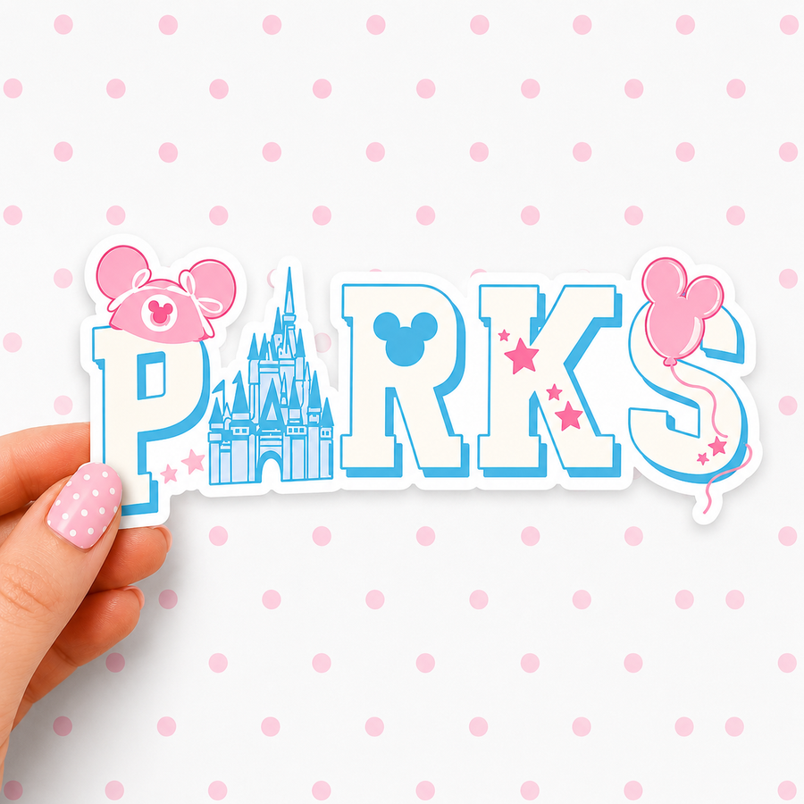 Magical Parks — Waterproof Die Cut Decal