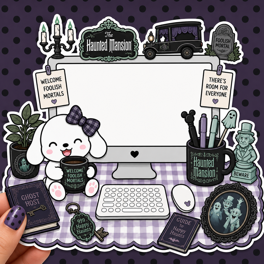 Haunted Mansion — Waterproof Die Cut Decal