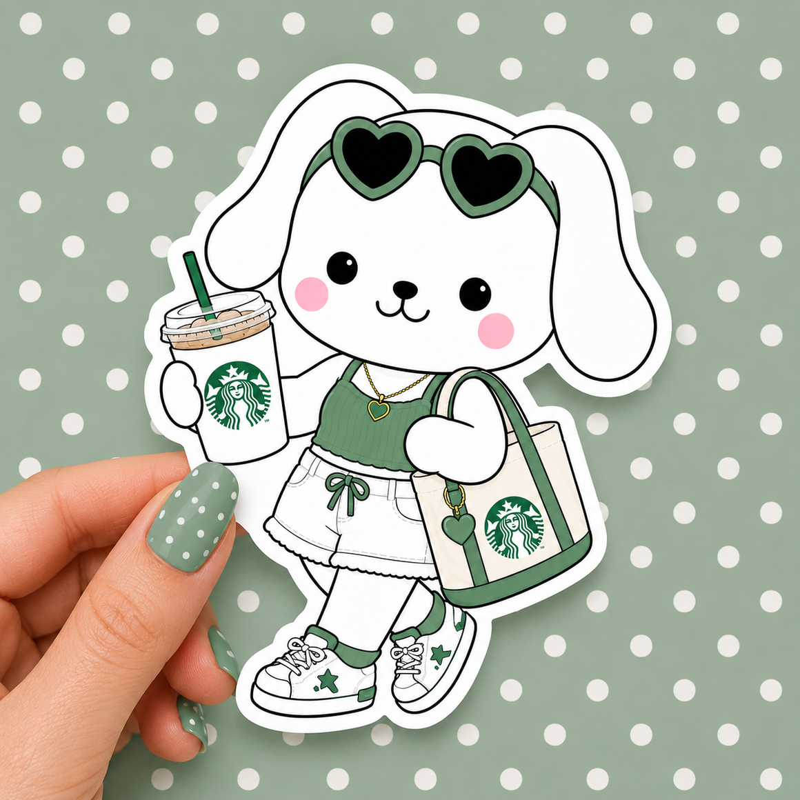 Starbucks Vinyl Sticker – Waterproof Die Cut Decal