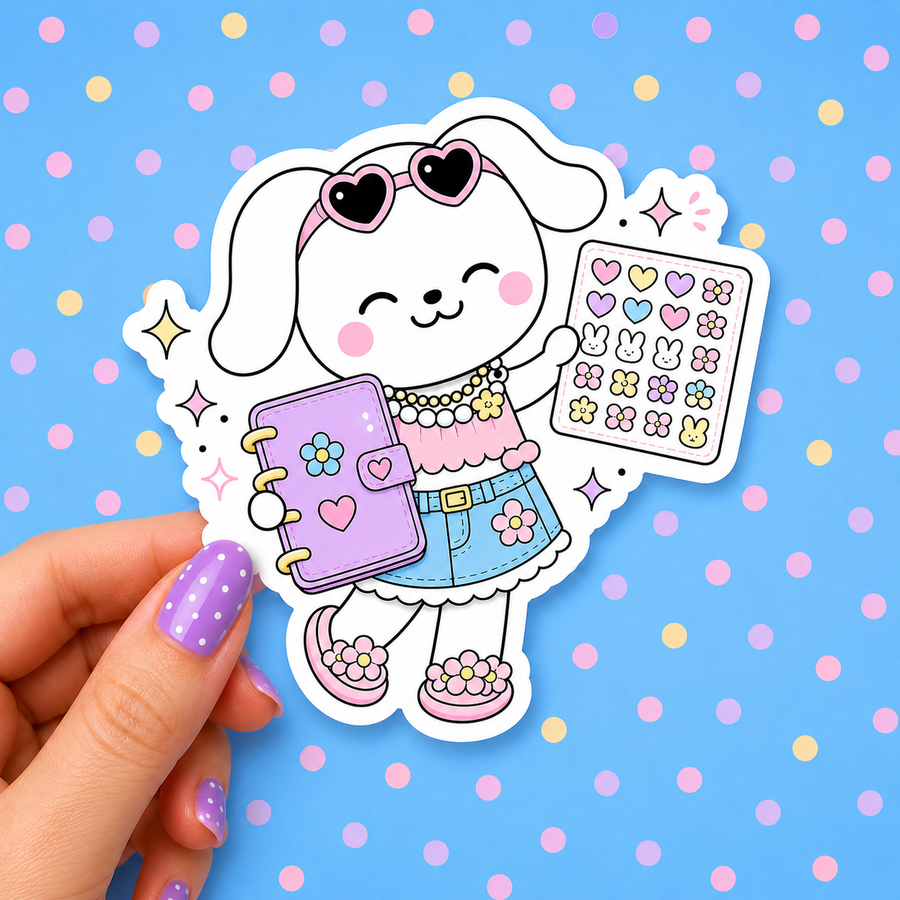 Fabulously Planned Winnie Vinyl Decal