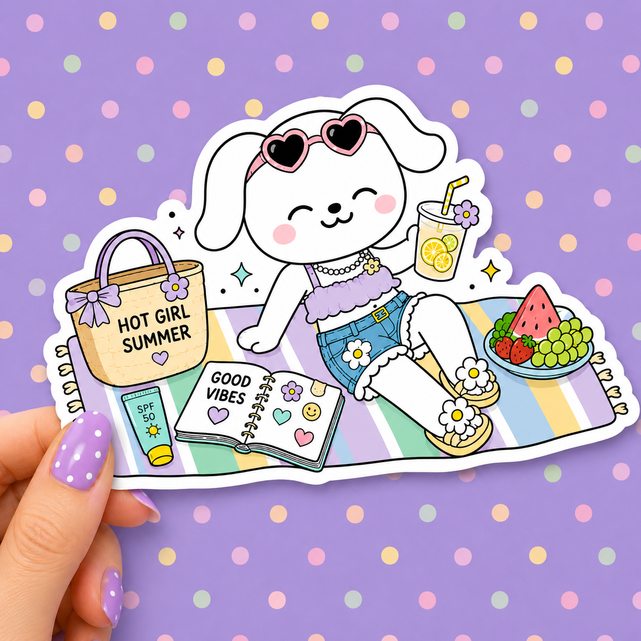 Hot Girl Summer Winnie Vinyl Decal