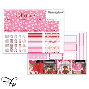 February Monthly Happy Planner