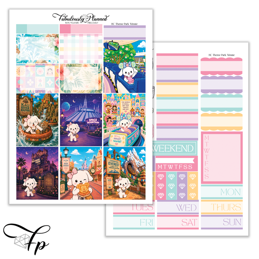 Theme Park Winnie - Half Carat Kit