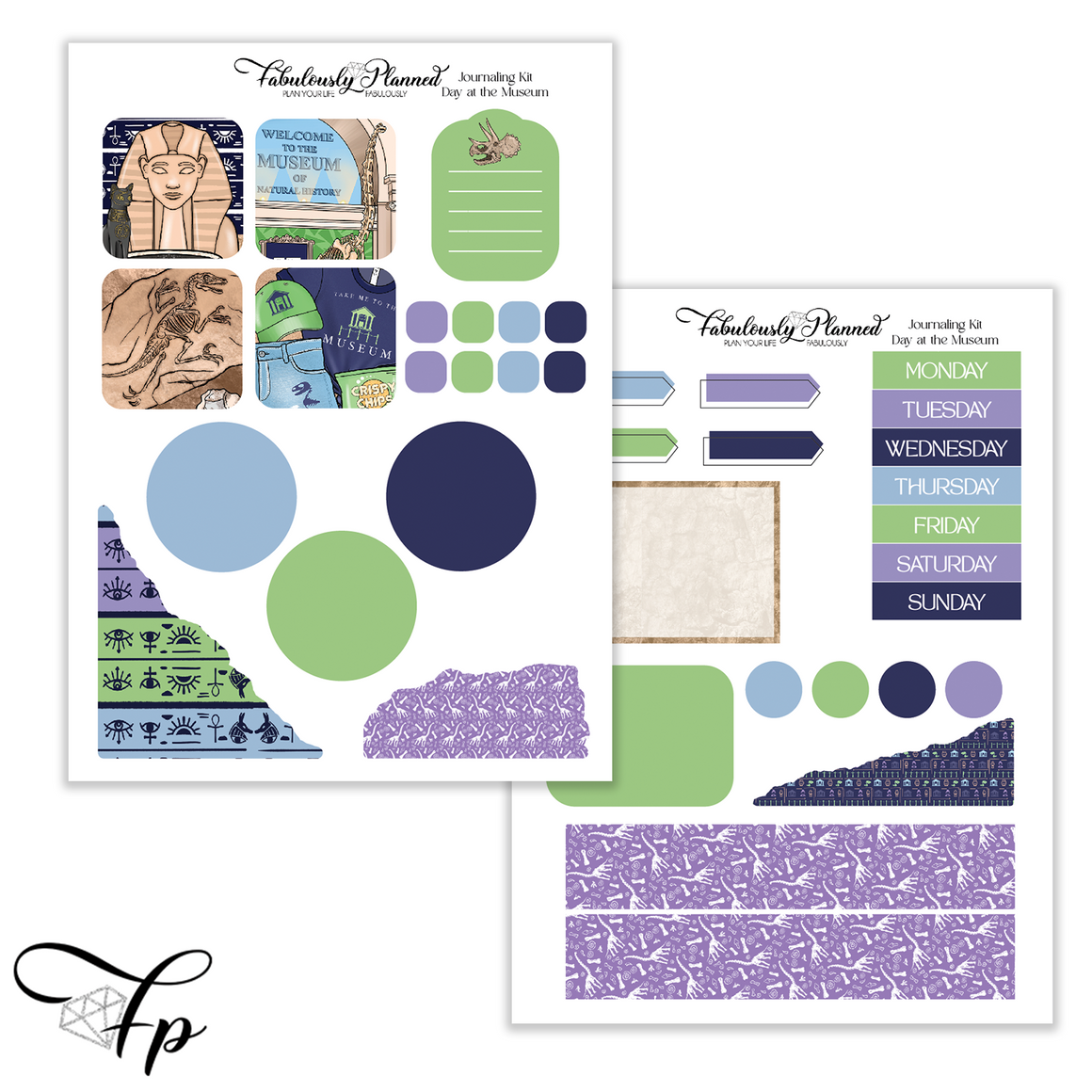 Day at the Museum - Journaling Kit
