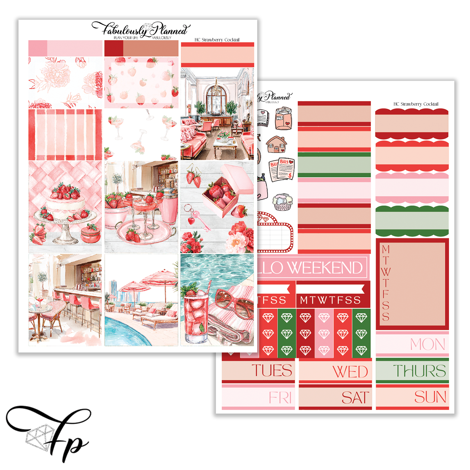 Strawberry Cocktail - Half Carat Kit