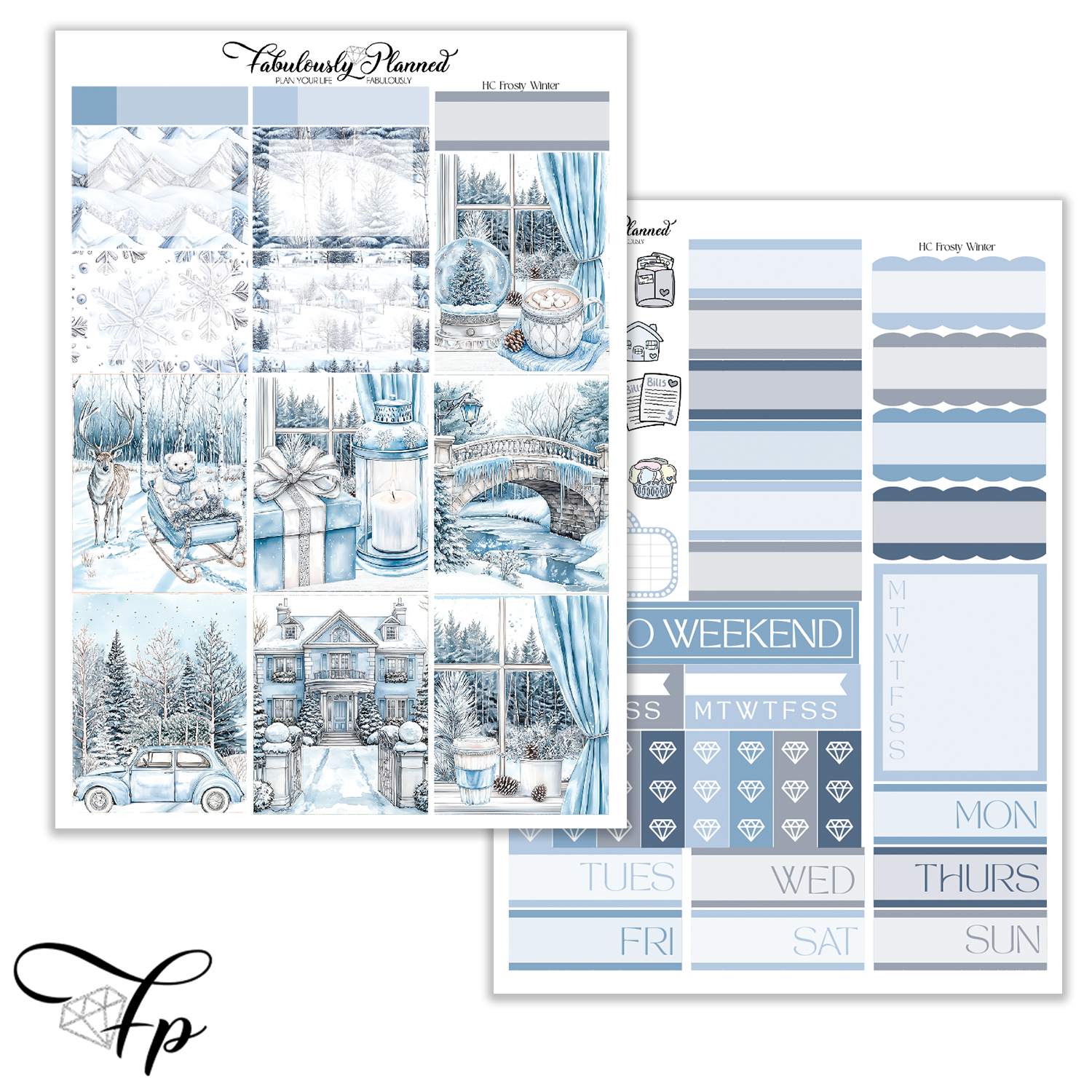 Frosty Winter - Half Carat Kit