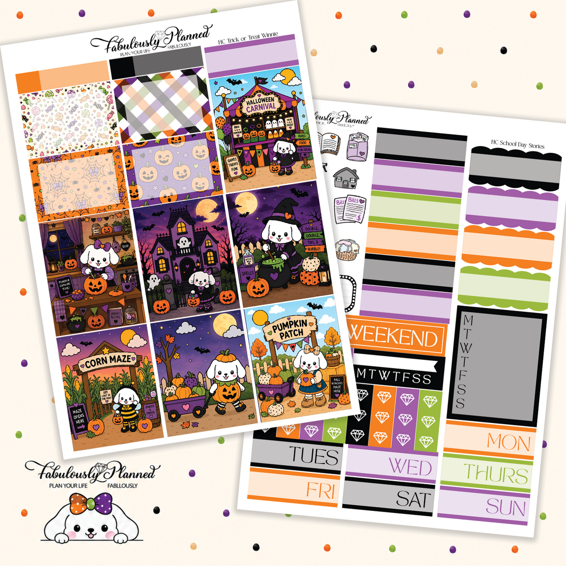 Trick or Treat Winnie - Half Carat Kit