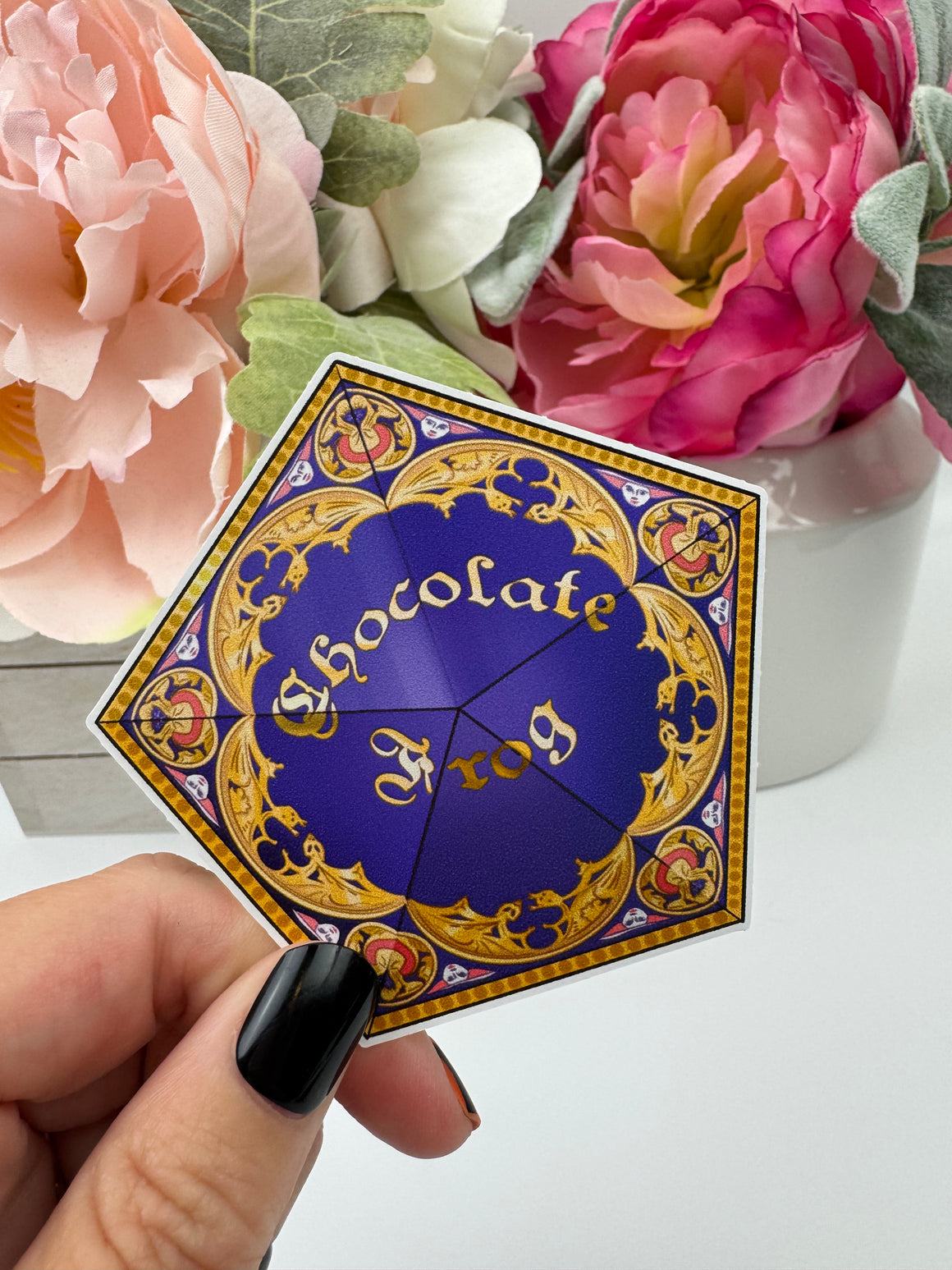 Chocolate Frog Vinyl Decal