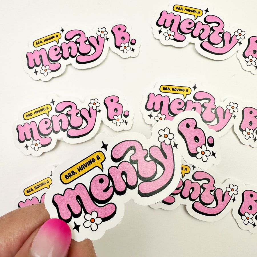 Menty B Vinyl Decal