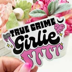 True Crime Girlie Vinyl Decal