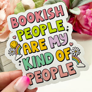 Bookish People are My Kind of People Vinyl Decal