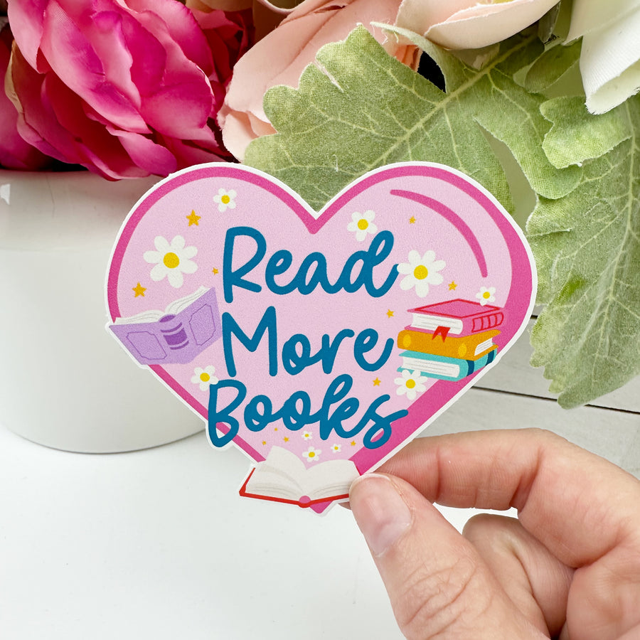 Read More Books Vinyl Decal