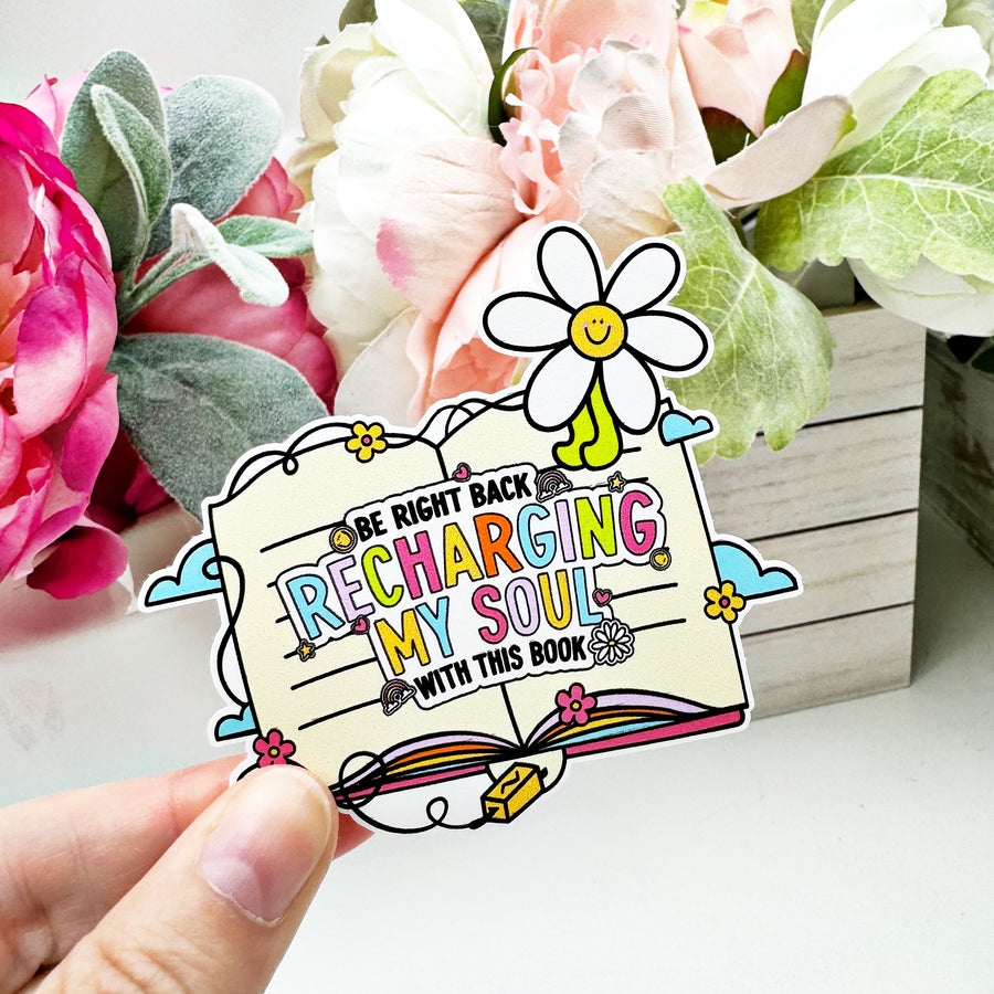 Recharging My Soul Vinyl Decal