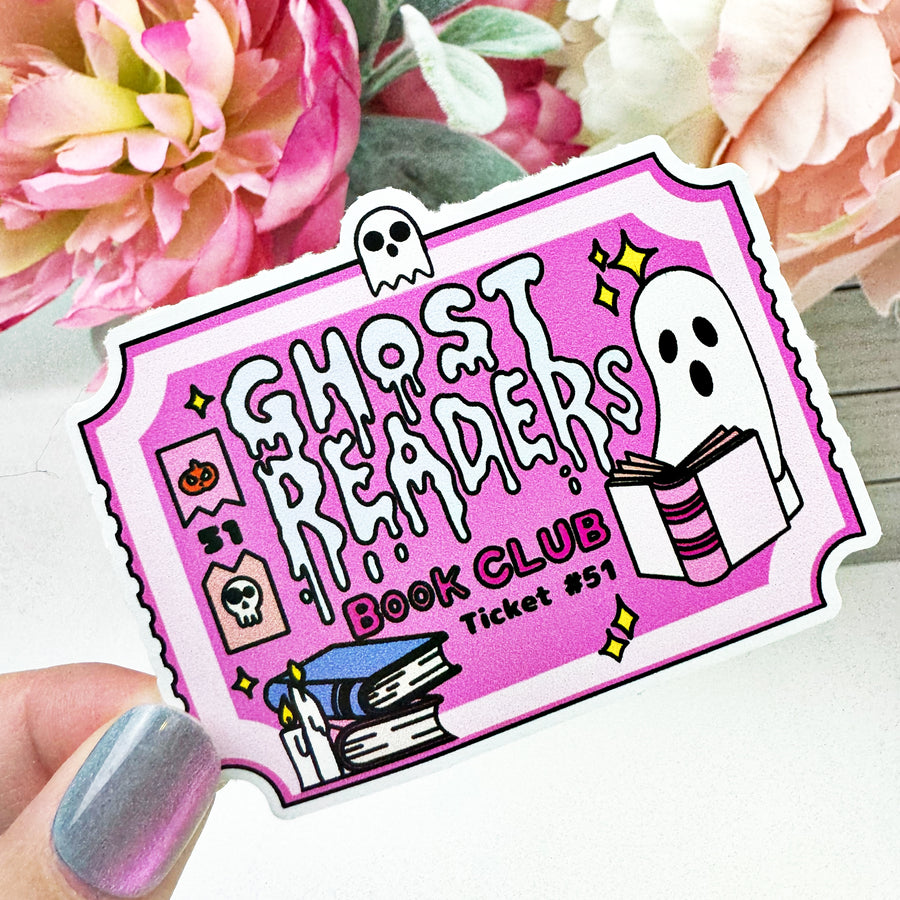Ghost Readers Vinyl Decal