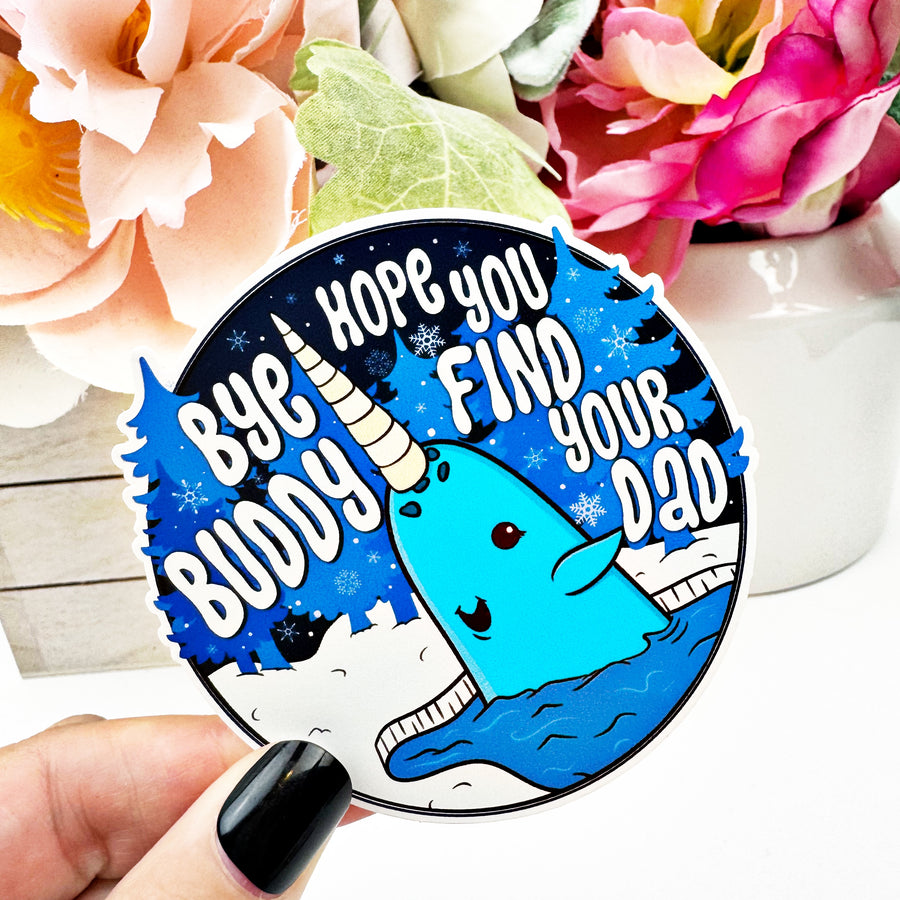 Bye Buddy Vinyl Decal