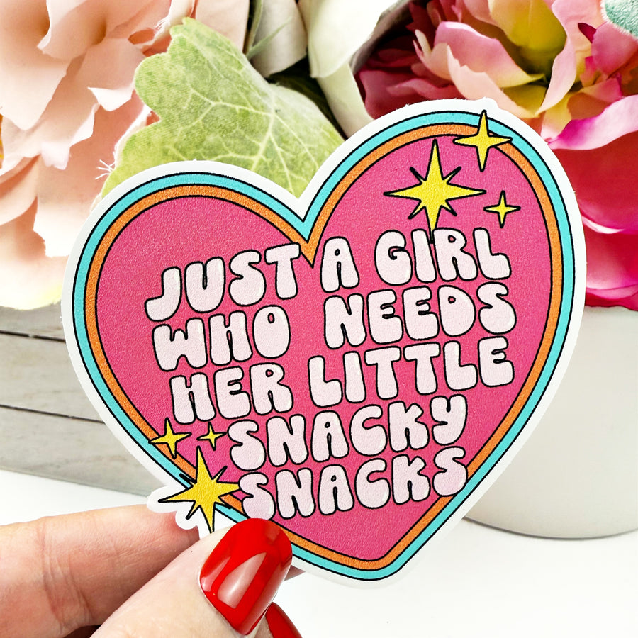 Snacky Snacks Vinyl Decal