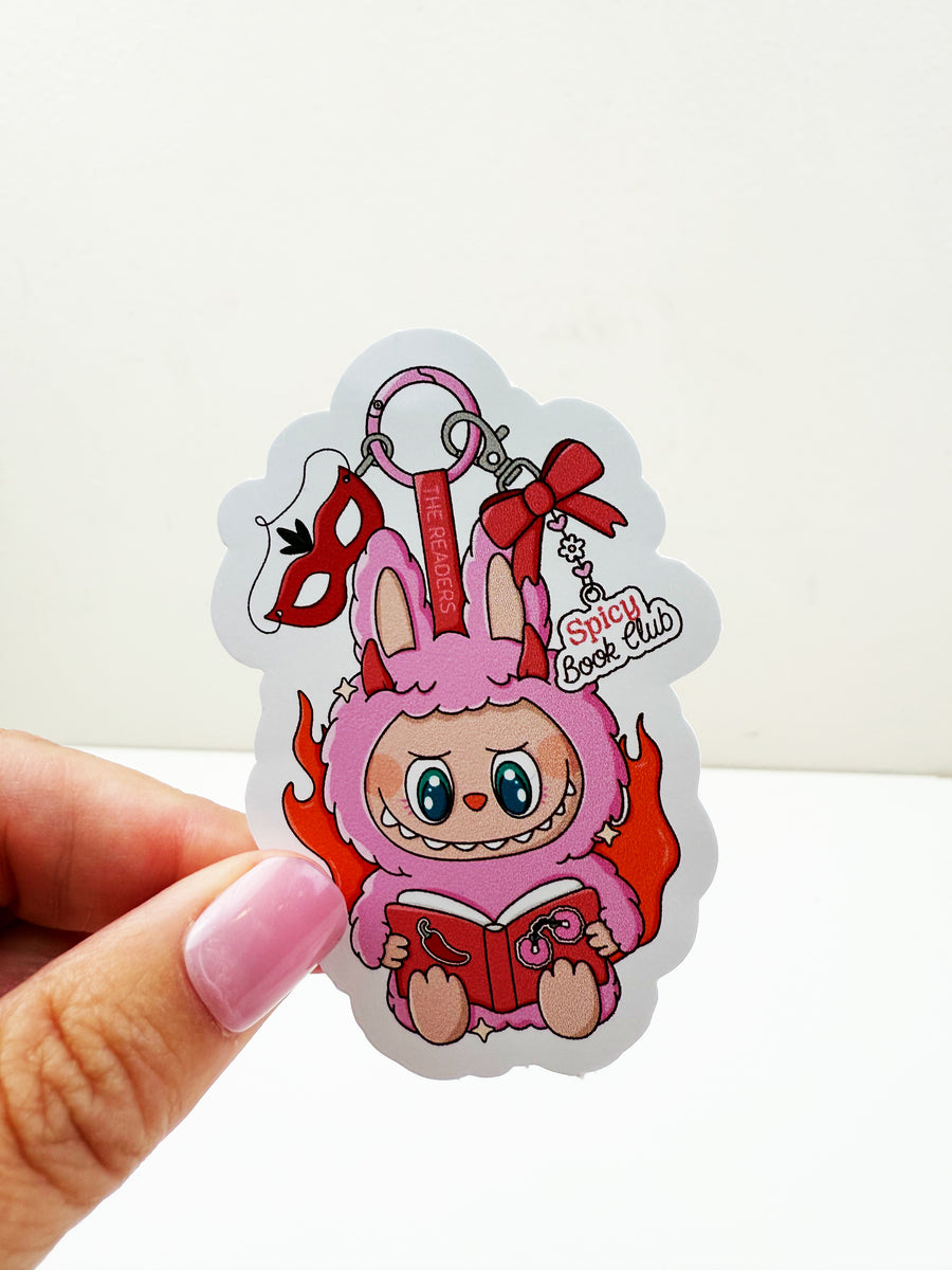 Spicy Book Club Vinyl Decal