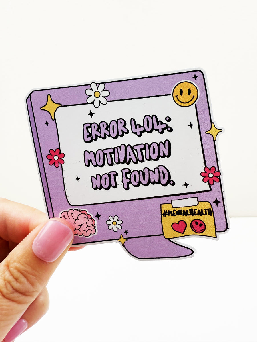 Error 404 Vinyl Decal