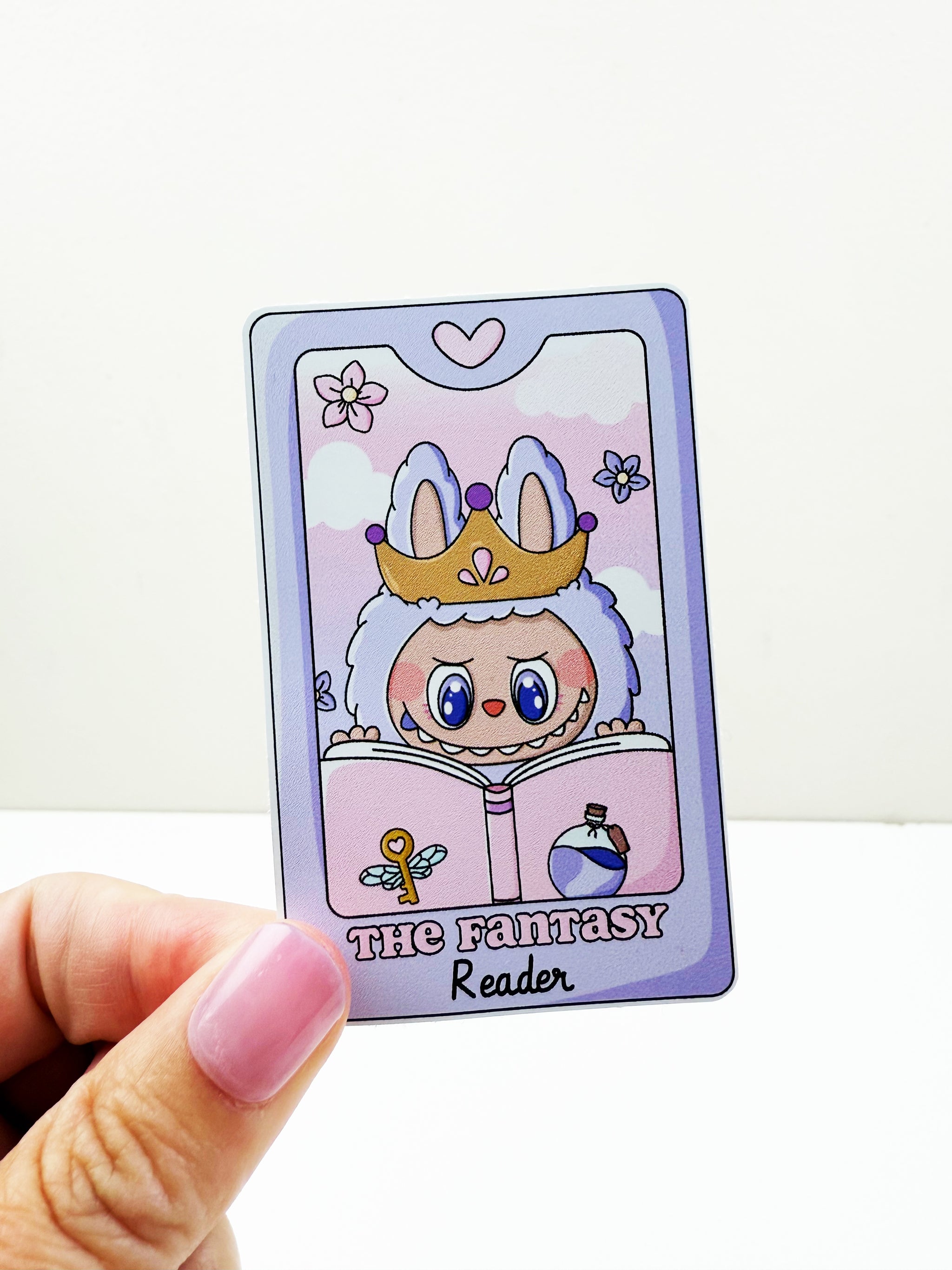 The Fantasy Reader Vinyl Decal