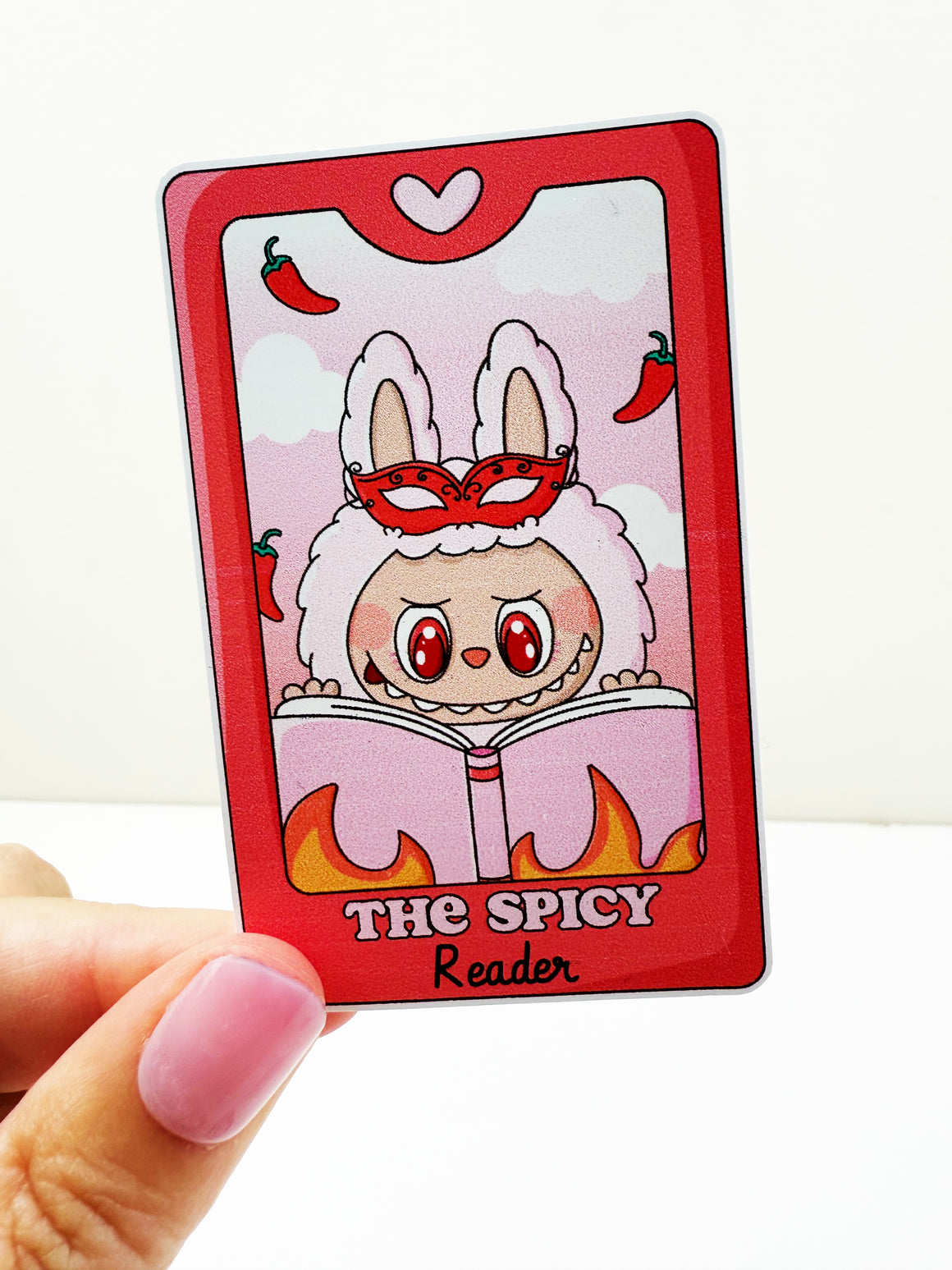 The Spicy Reader Vinyl Decal