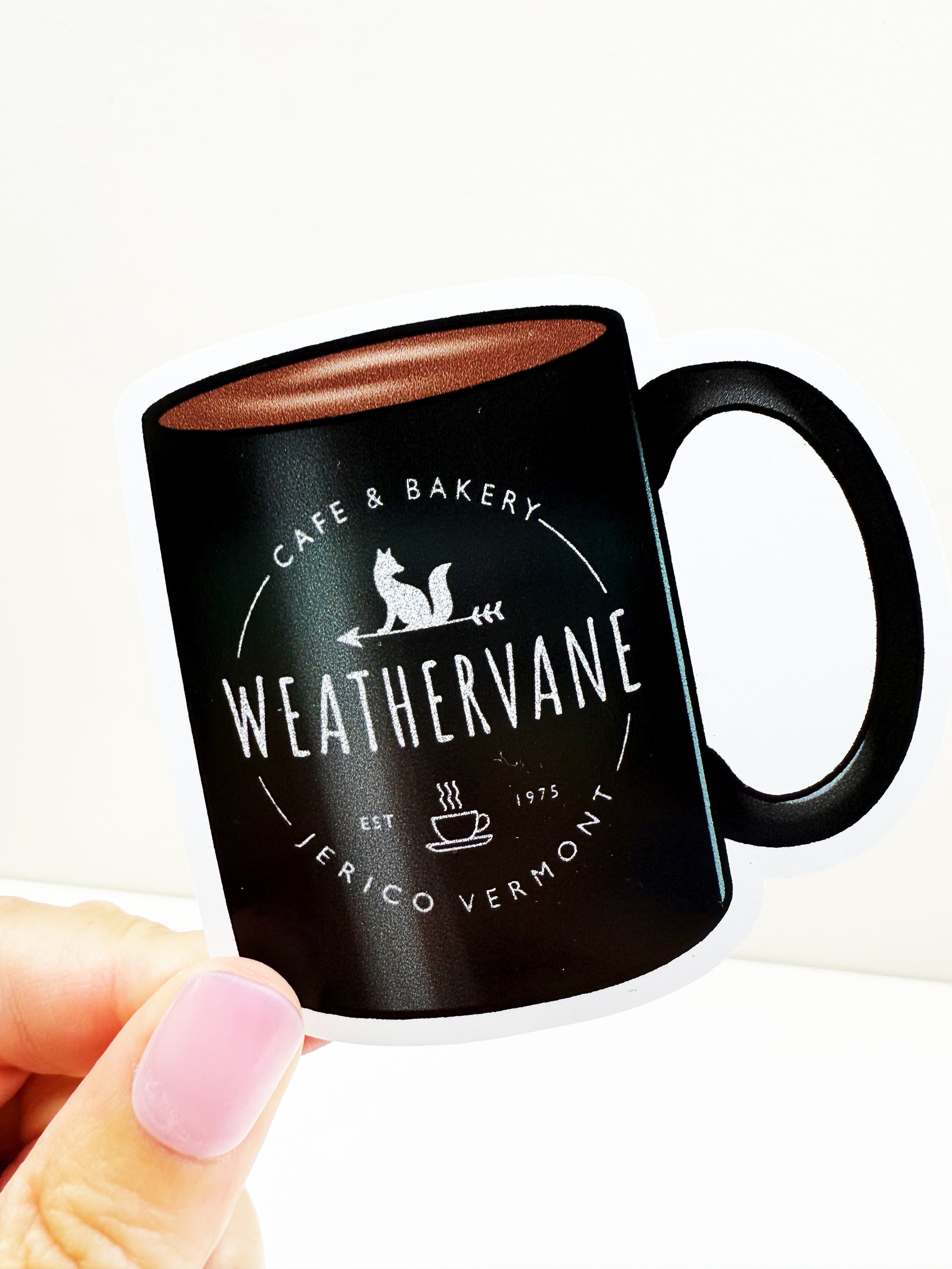 Weathervane Coffee Vinyl Decal