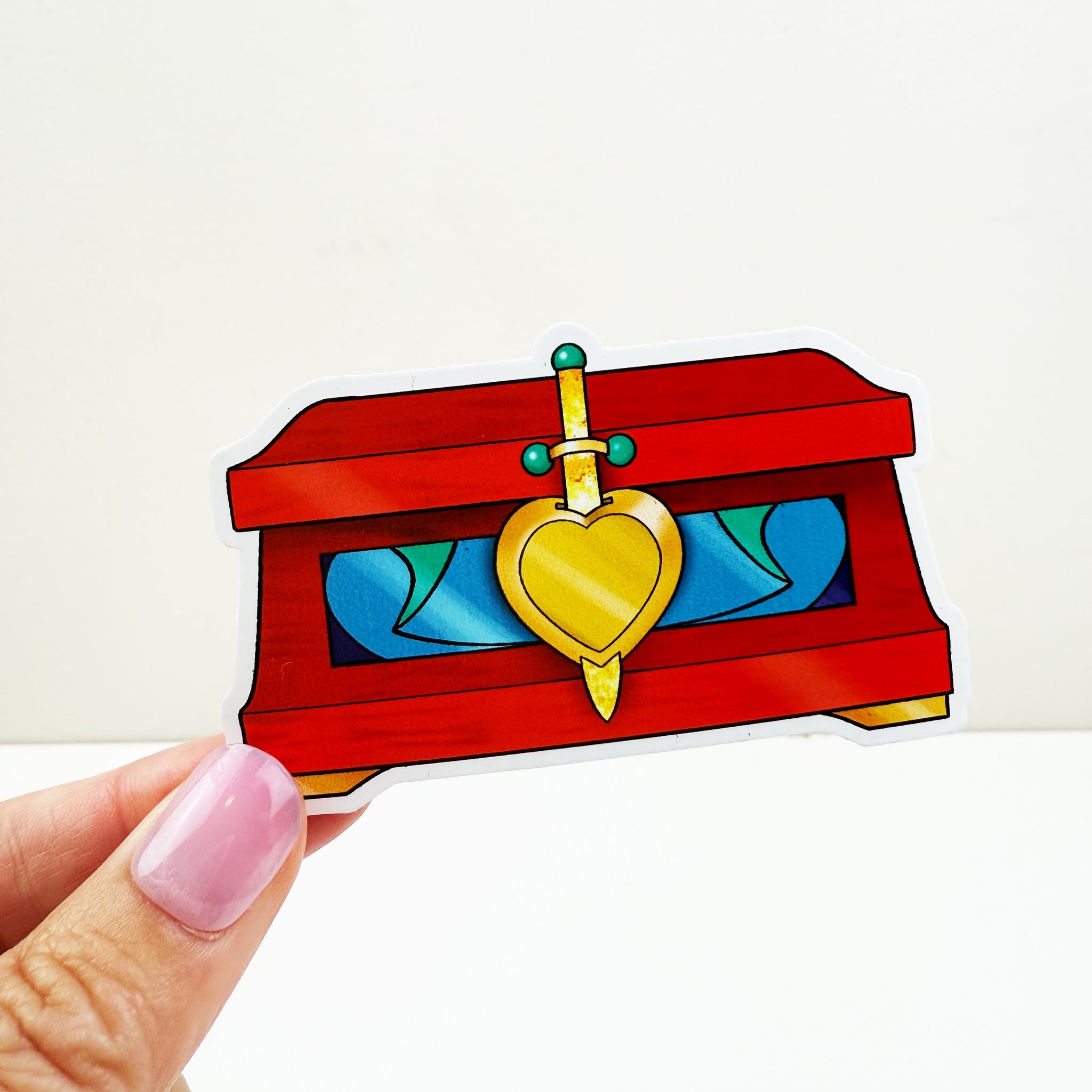 Heart Box Vinyl Decal