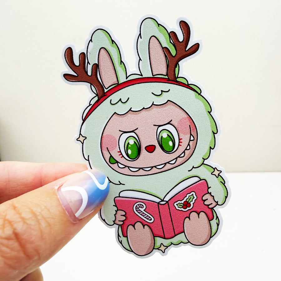 Reindeer Monster Vinyl Decal