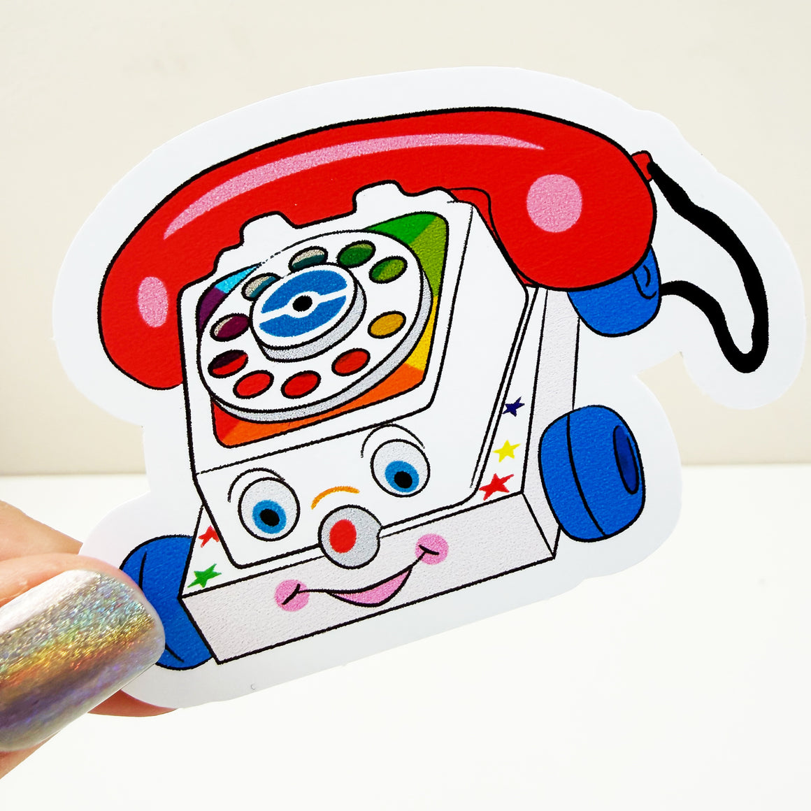 Toy Phone Vinyl Decal