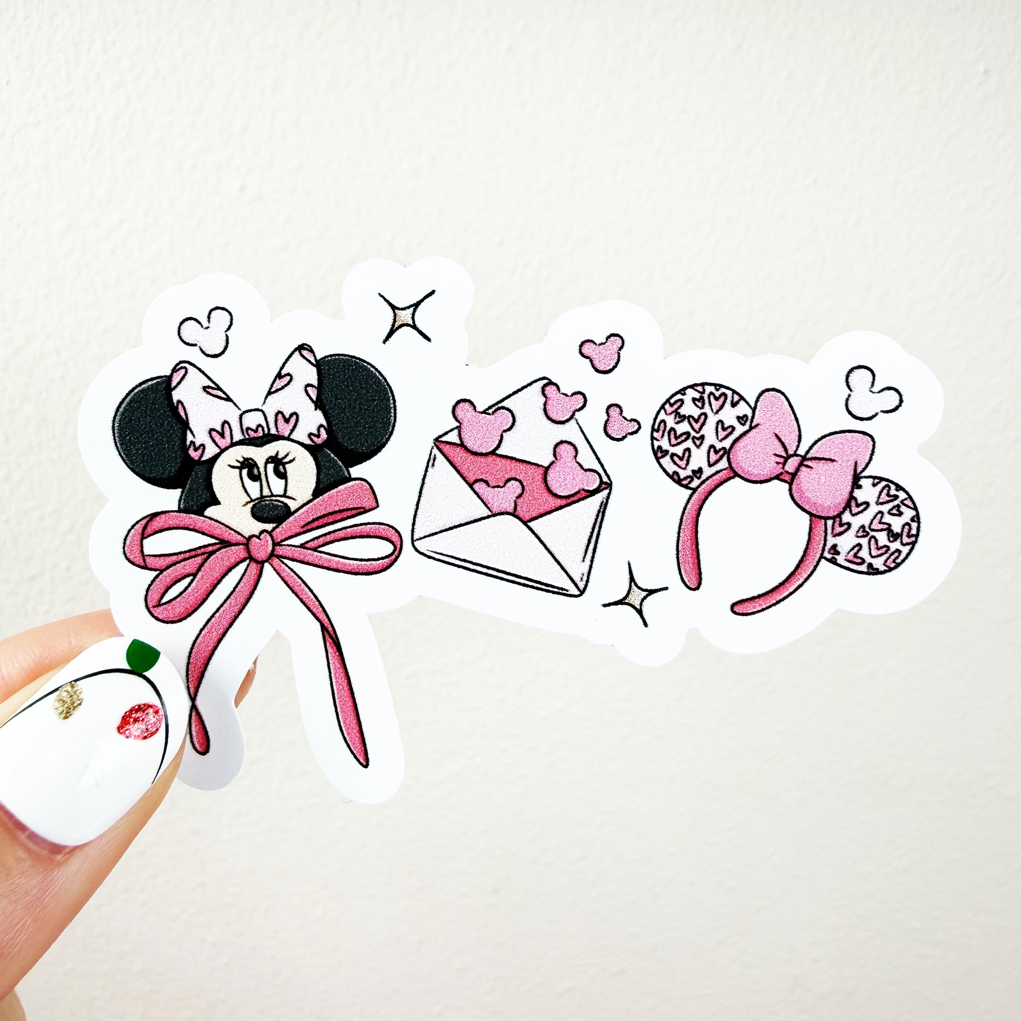Minnie Valentine  Vinyl Decal