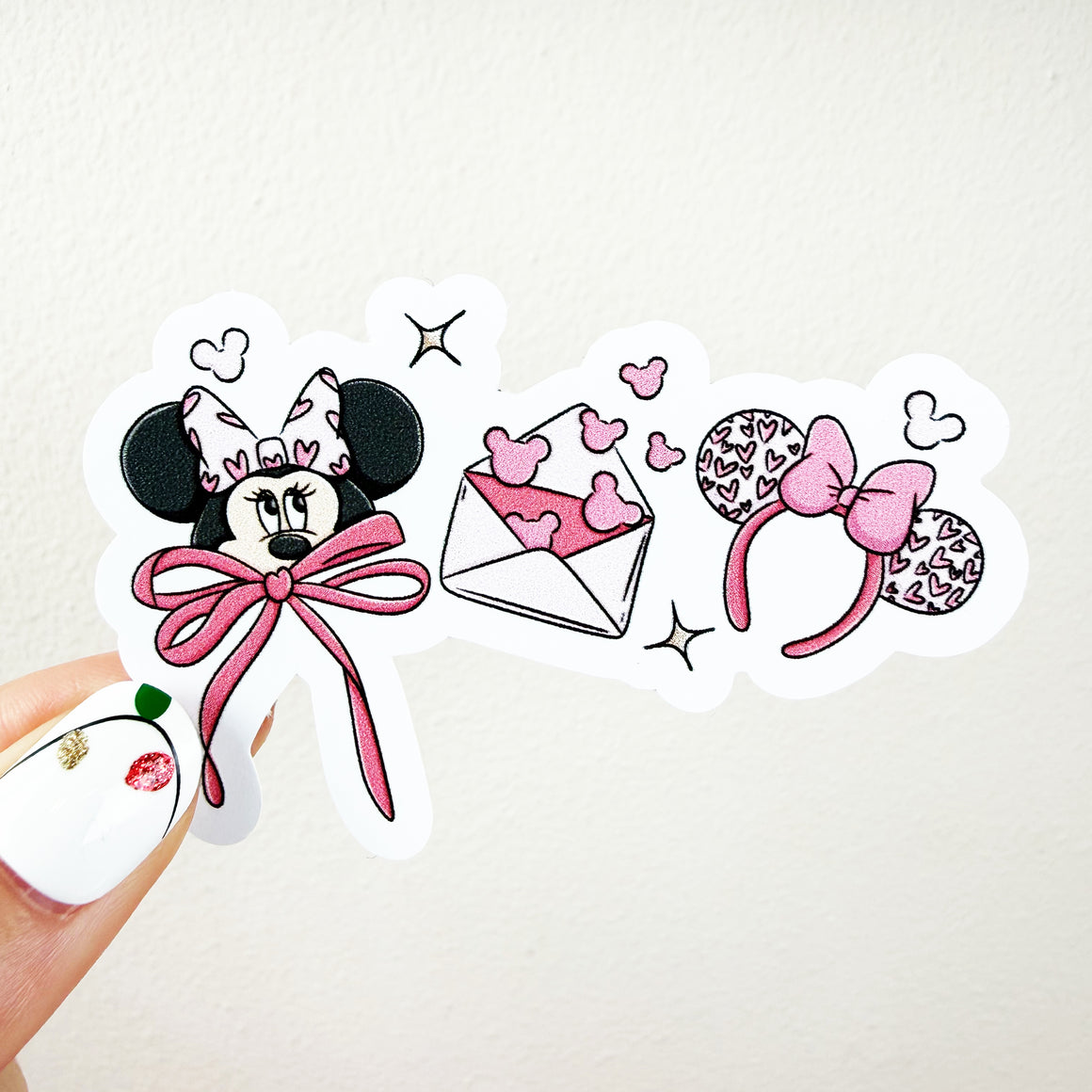 Minnie Valentine  Vinyl Decal