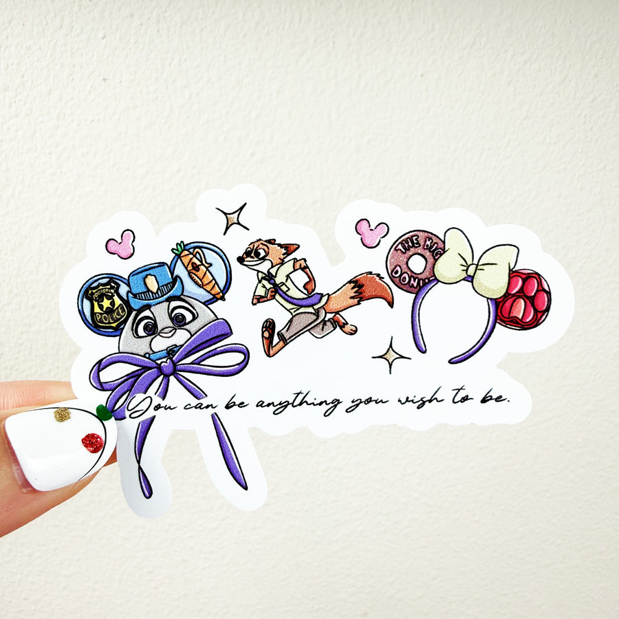 Zootopia  Vinyl Decal