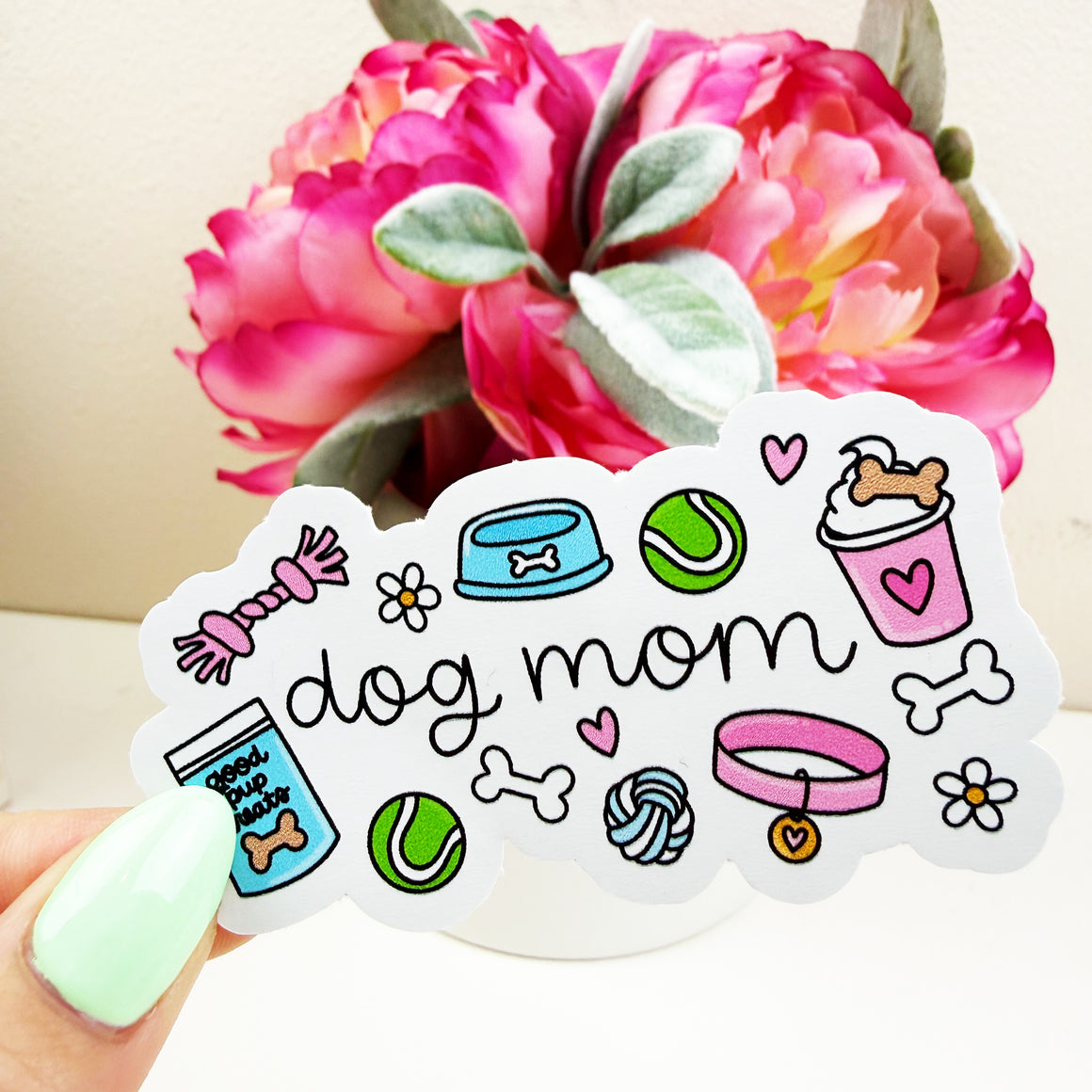 Dog Mom Vinyl Decal