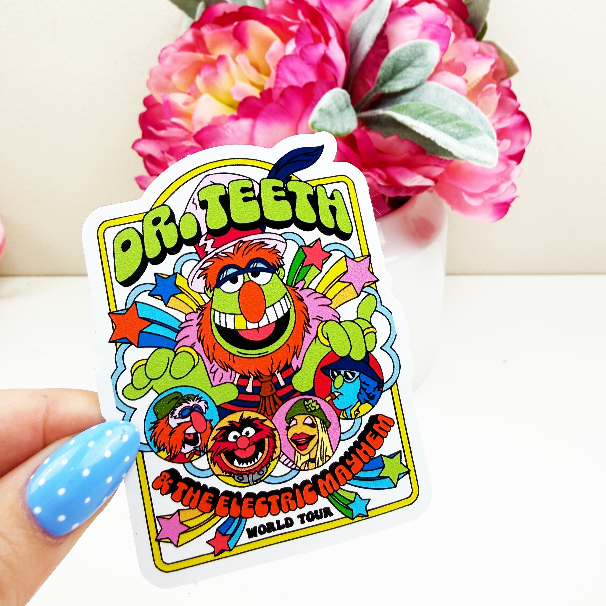 Dr. Teeth Vinyl Decal