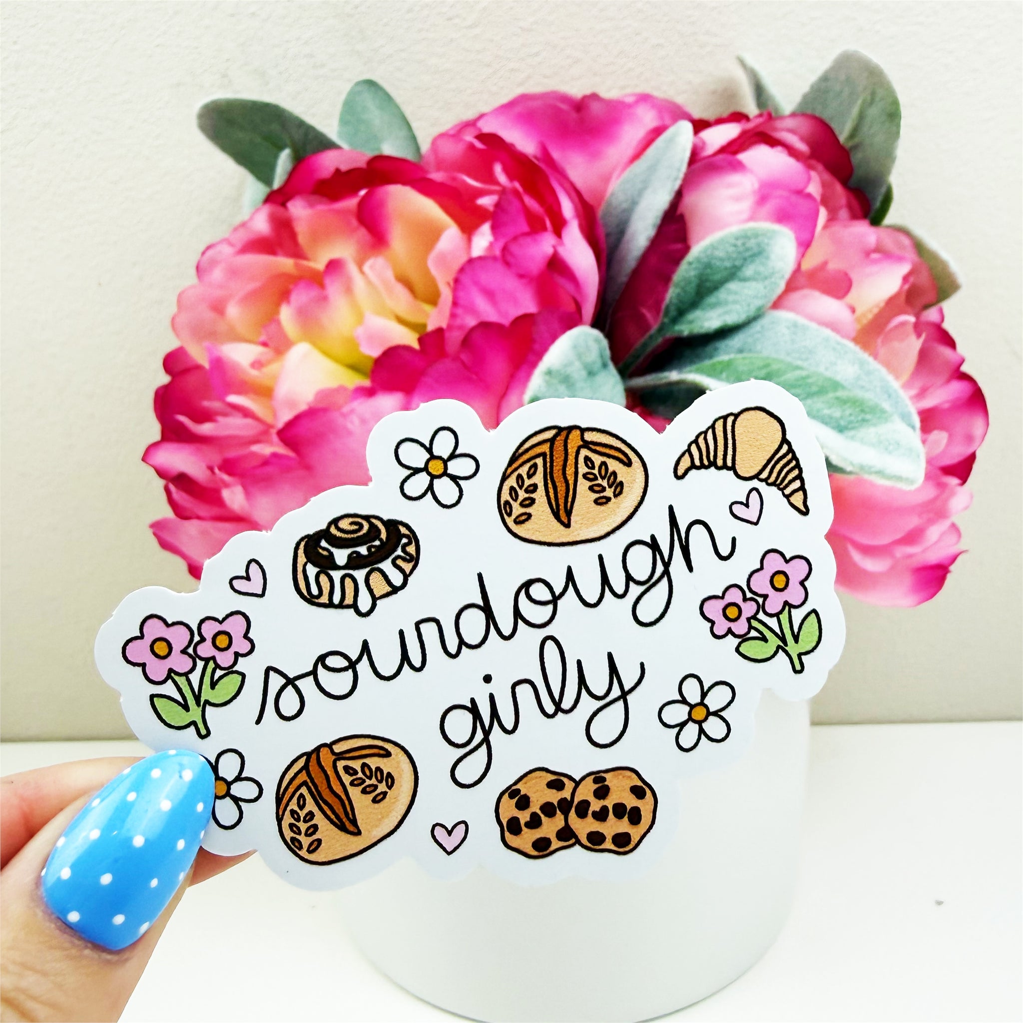 Sourdough Girlie Vinyl Decal