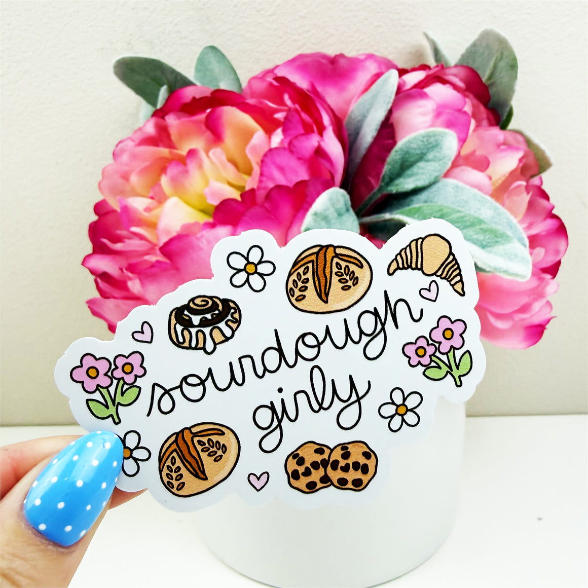 Sourdough Girlie Vinyl Decal