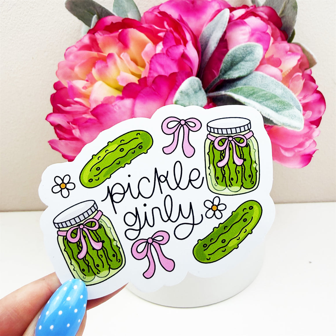 Pickle Girlie Vinyl Decal
