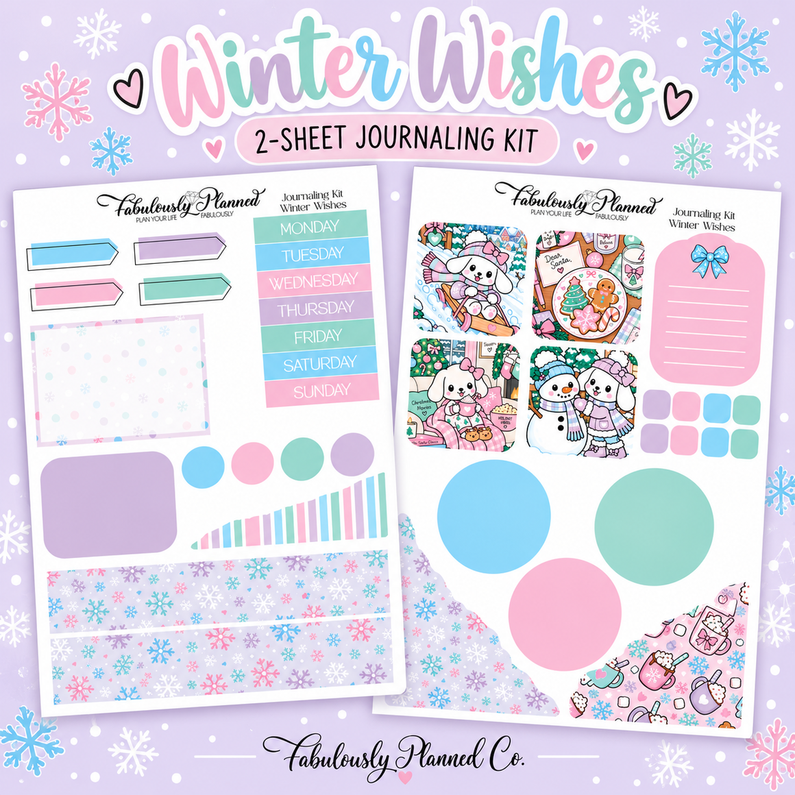 Winter Wishes - Journaling Kit