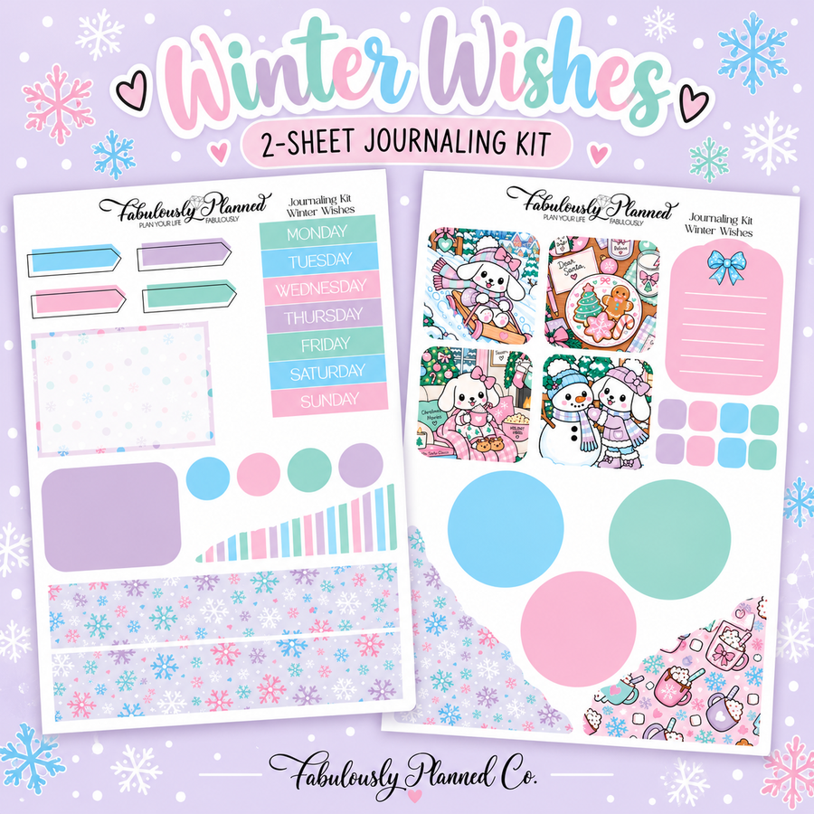 Winter Wishes - Journaling Kit